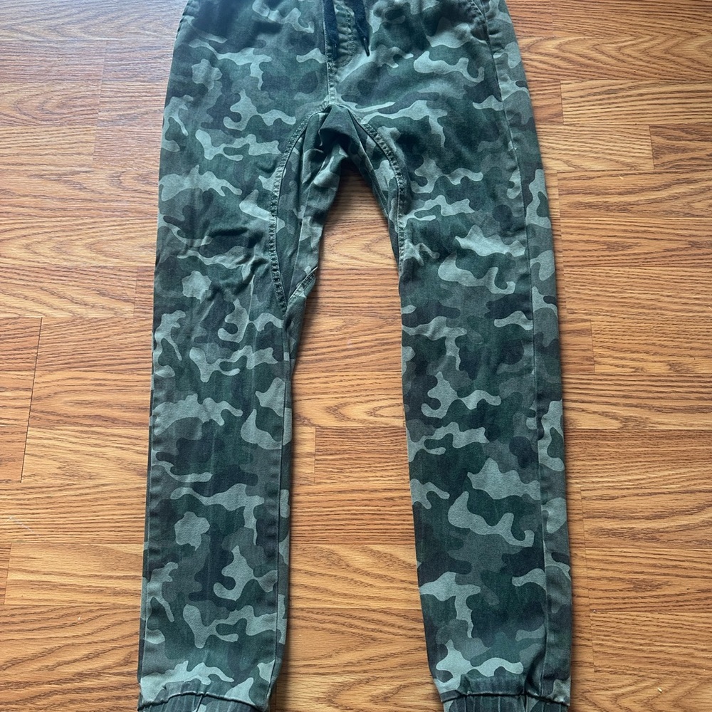 Camo Green Joggers